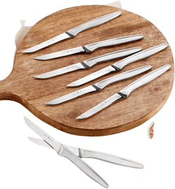 HENCKELS International 8-Piece Stainless Steel Steak Knife Set