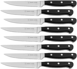 DURA LIVING 8-Piece Steak Knife Set