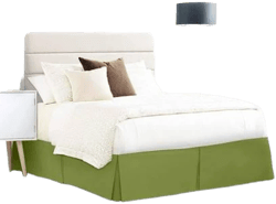 Soft & Durable 600-Thread Count Pima Cotton Bed Skirt