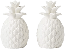 Lenox Wicker Creek Pineapple Salt Pepper Set, Set of 2