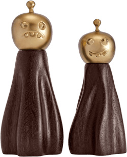 X Haas Brothers Fantomes salt and pepper mills