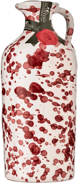 Zia Pia Fantasia Extra Virgin Olive Oil Ceramic, Bordeaux 500ml