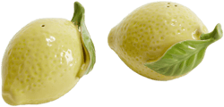 Stoneware Salt and Pepper Shakers