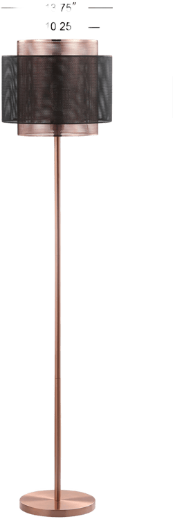 JONATHAN Y Tribeca Metal LED Floor Lamp