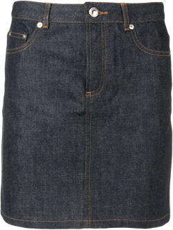 high waisted skirt