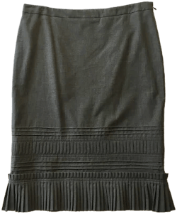 Kors Michael Kors Women's Pleated Detail Pencil Skirt