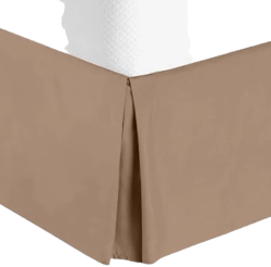 Nestl Pleated 14 inch Tailored Drop Bed Skirt Soft Double Brushed Premium Microfiber Ruffle Bed Skirt
