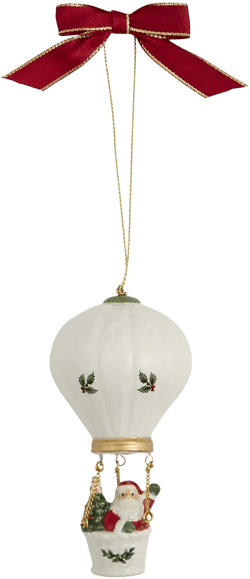 Christmas Tree Hot Air Balloon Ornament