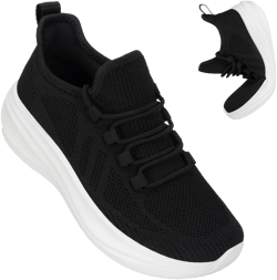 ZOVE Women's Extra Wide Box Tennis Sneakers