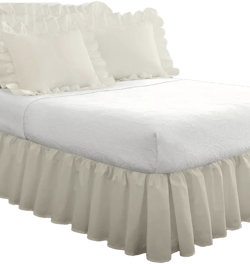 Fresh Ideas Ruffled Poplin Bed Skirts