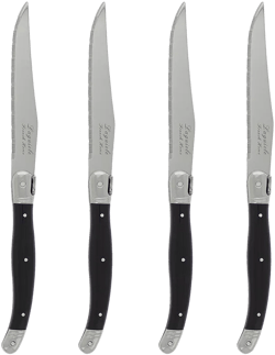 French Home Laguiole Steak Knives, Set of 4