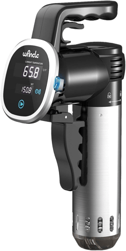 Sous Vide Cooker Immersion Circulator, Wancle sous vide machine 850W, Ultra-Quiet, 120V, Black : Home & Kitchen