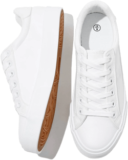 Women's PU Leather Tennis Shoes