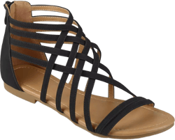 Journee Collection Women's Hanni Crisscross Strappy Flat Sandals