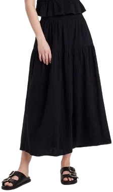Universal Thread Women's High-Rise Pull-On Maxi A-Line Skirt