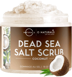 O Naturals Ultra Hydrating Coconut Dead Sea Salt Scrub