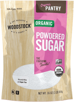 Woodstock Farms Organic Powdered Sugar, 16 Ounce -- 12 per Case