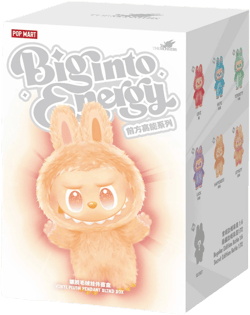 Pop Mart The Monsters Big Into Energy Vinyl Plush Doll Keychain Blind Box