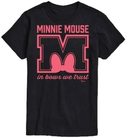 Disney Men's Minnie Mouse Graphic T-Shirt