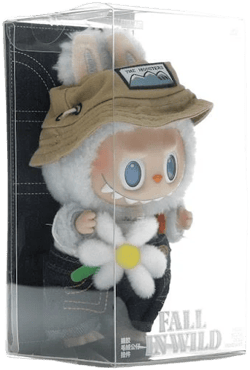 Pop Mart Labubu The Monsters Fall In Wild Vinyl Plush Doll Pendant Keychain