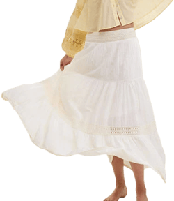 Aerie Crochet The Day Maxi Skirt
