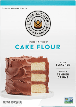 King Arthur, Cake Flour Unbleached and Unenriched, Non-GMO Project Verified, No Preservatives, 2 Pounds 32 Ounce (Pack of 1)