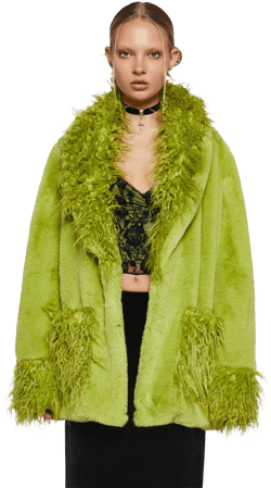 Delia*S by Dolls Kill Hours and Hours Faux Fur Coat