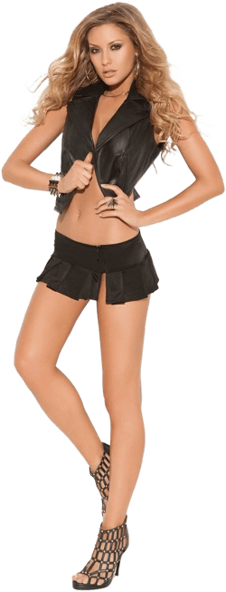 Elegant Moments Pleated Mini Skirt