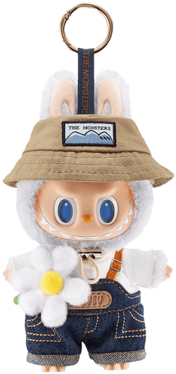 POP MART THE MONSTERS Labubu Fall Into Wild Series Vinyl Plush Pendant