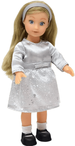 New York Doll Collection Lilly Mini Doll Posable Doll