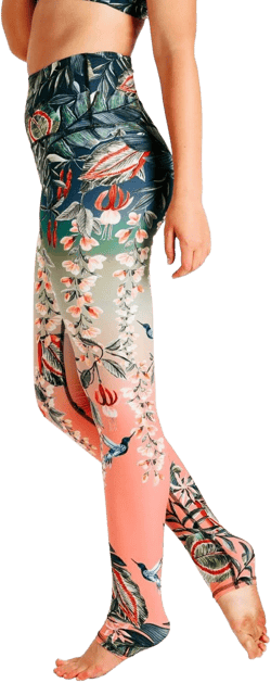 Yoga Democracy Women's Eco-Friendly Printed Yoga Leggings