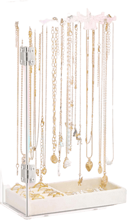 Cirhy Iridescent Acrylic Necklace Holder