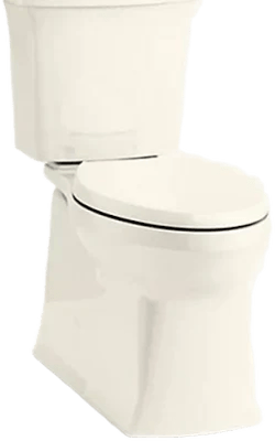 Kohler K-3814 Corbelle Two-Piece Elongated Toilet with skirted trapway
