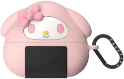 My Melody x CASETiFY AirPods Pro 2 Bunny Cartoon White/ Pink Earbuds