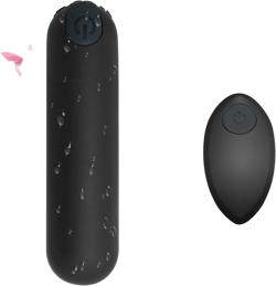 10 Modes Quiet Waterproof Bullet Tool Powerful Mini Stick for Women Pleasure, Handheld Travel Pocket Portable Soft Toys Massage Ball for Quick Relaxation (Black) Y07