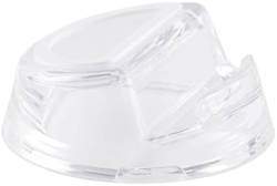 Smartphone & Tablet Stand Clear, 3-1/4" diam. x 1-1/4" h | The Container Store