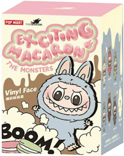 POP MART THE MONSTERS Labubu Exciting Macaron Vinyl Face Blind Box