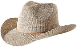 Anthropologie Sparkle Cowboy Rancher Hat