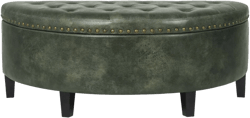 Zalayah Faux Leather Upholstered Storage Bench Red Barrel Studio Color/Pattern