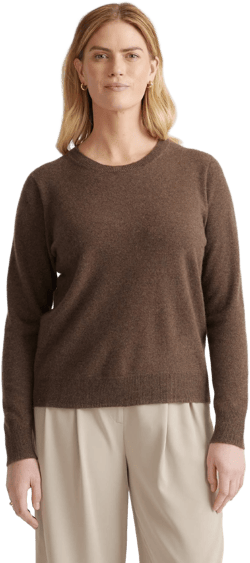 Quince Mongolian Cashmere Crewneck Sweater