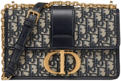 Dior Women's 30 Montaigne Chain Bag in Dior Oblique Jacquard