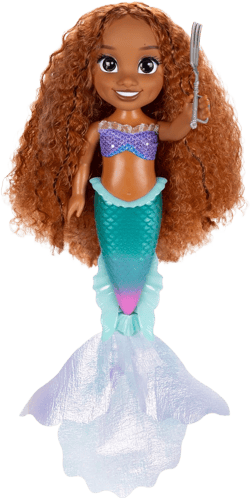 Ariel Mermaid Doll 14" Tall Includes Hair Comb