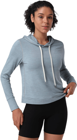 Pioneer Camp Women's Lightweight Hoodies Pullover Thin Soft Gym Hooded Sweatshirt Workout Athletic Running Yoga Casual Tops