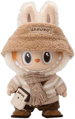 Pop Mart Labubu The Monsters Dress Be Latte Vinyl Plush Doll