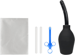 TANTALY Sex Doll Care Kits Male Masturbators Sex Toys Care Sets Include Reusable Water Absorption Drying Stick Lube Lubricant Applicator 310ml Enema Bulb Anal Douche and Love Dolls Large Storage Bag