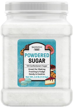 Unpretentious Powdered Sugar (2.5 Pound)