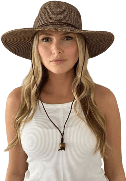 Outrigger Women's Sun Hat with Chinstrap