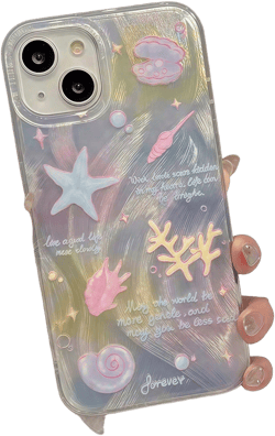 Elegant Feather Painting IMD Protective Phone Case Suitable For IPhone 16/16 Pro/16 Pro Max, IPhone 15/15 Pro/15 Pro Max, Cute Cartoon IPhone 14 Pro Max/14 Pro/14, New IPhone 13 Pro Max/13 Pro, Minimalist IPhone 11, 12 For Women