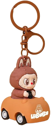 Labubu Keychains For Women Bag Pendant Car Key Chains Jewelry Gift