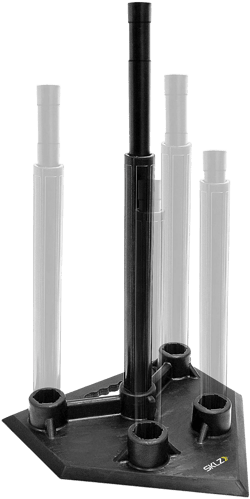 Pro Performance Sports 5-Position Brush Top Batting Tee